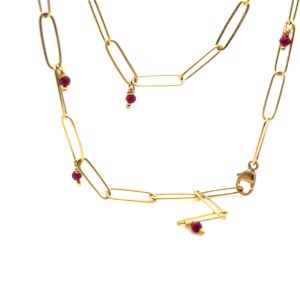 Popsicle stick necklace