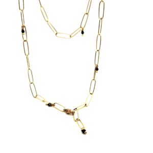 Popsicle stick necklace